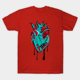 Turqred Musical Heart T-Shirt